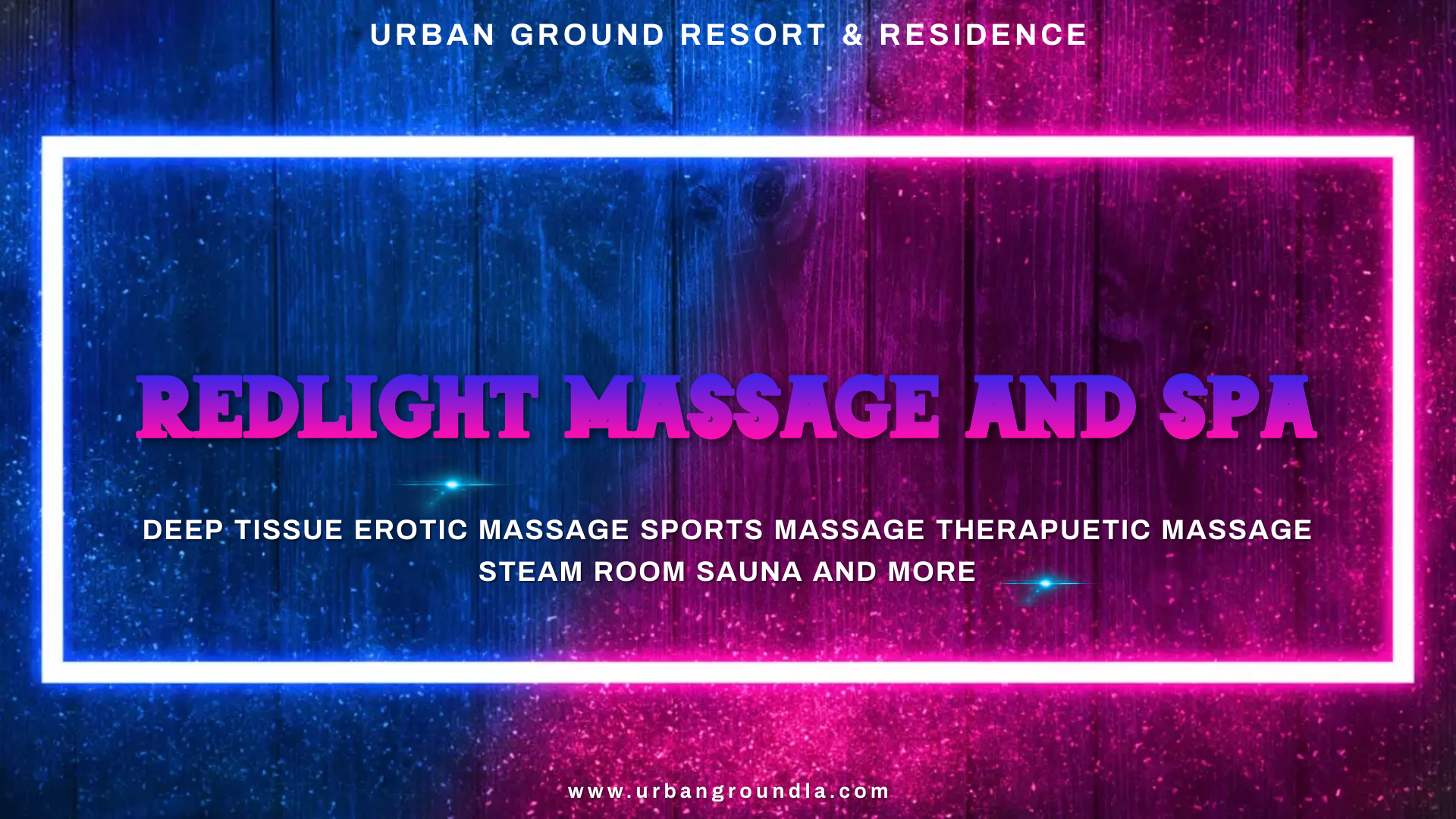 Redlight Massage and Spa Urban Ground Resort