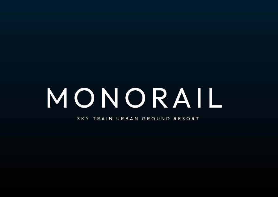 The Monorail Sky Train Urban Ground Resort