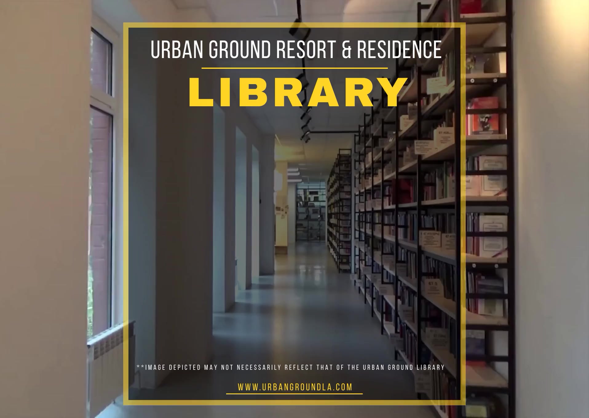 Urban Ground Resort & Residence Library