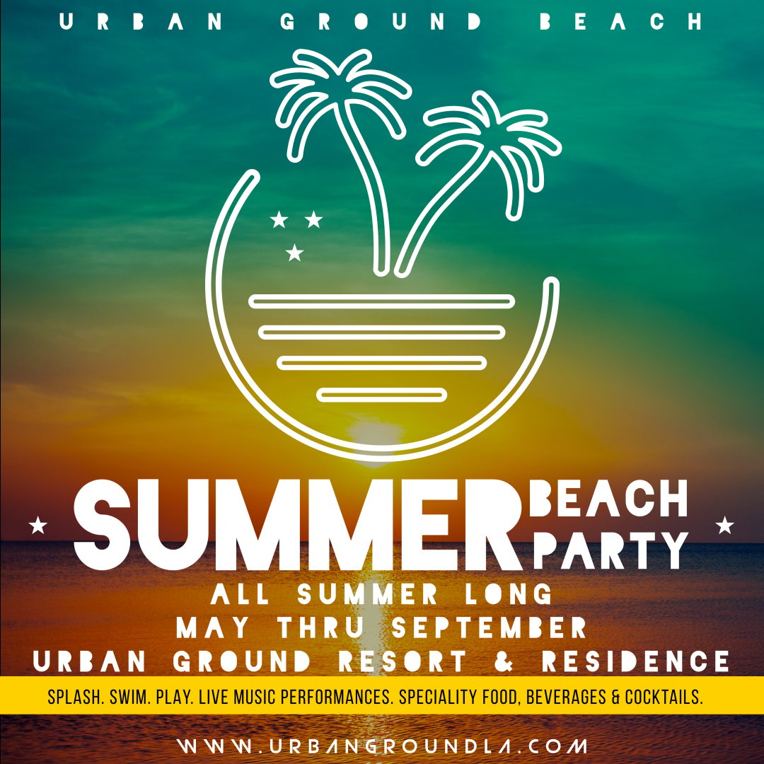 Urban Ground Beach Summer Beach Party