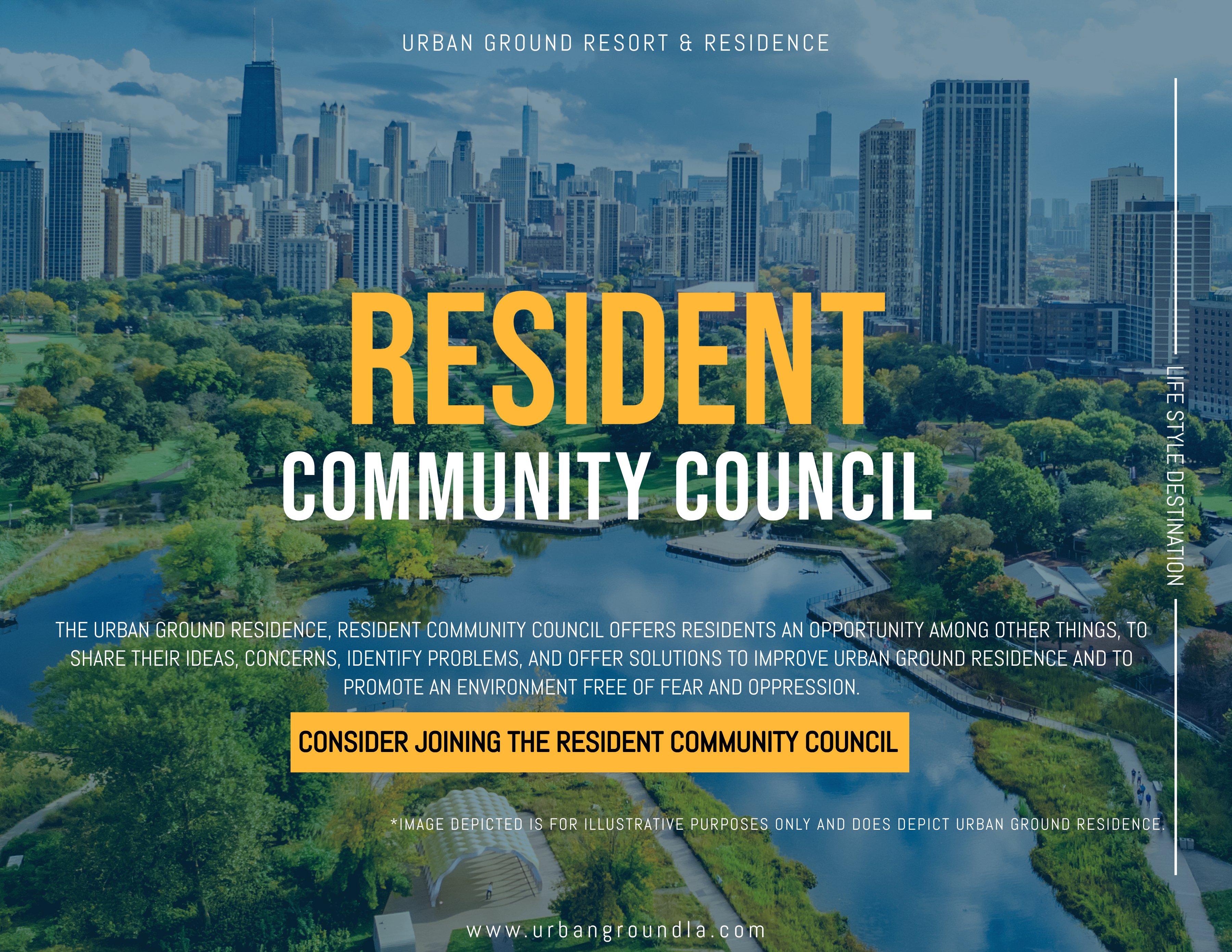 Urban Ground Residence Resident Community Council