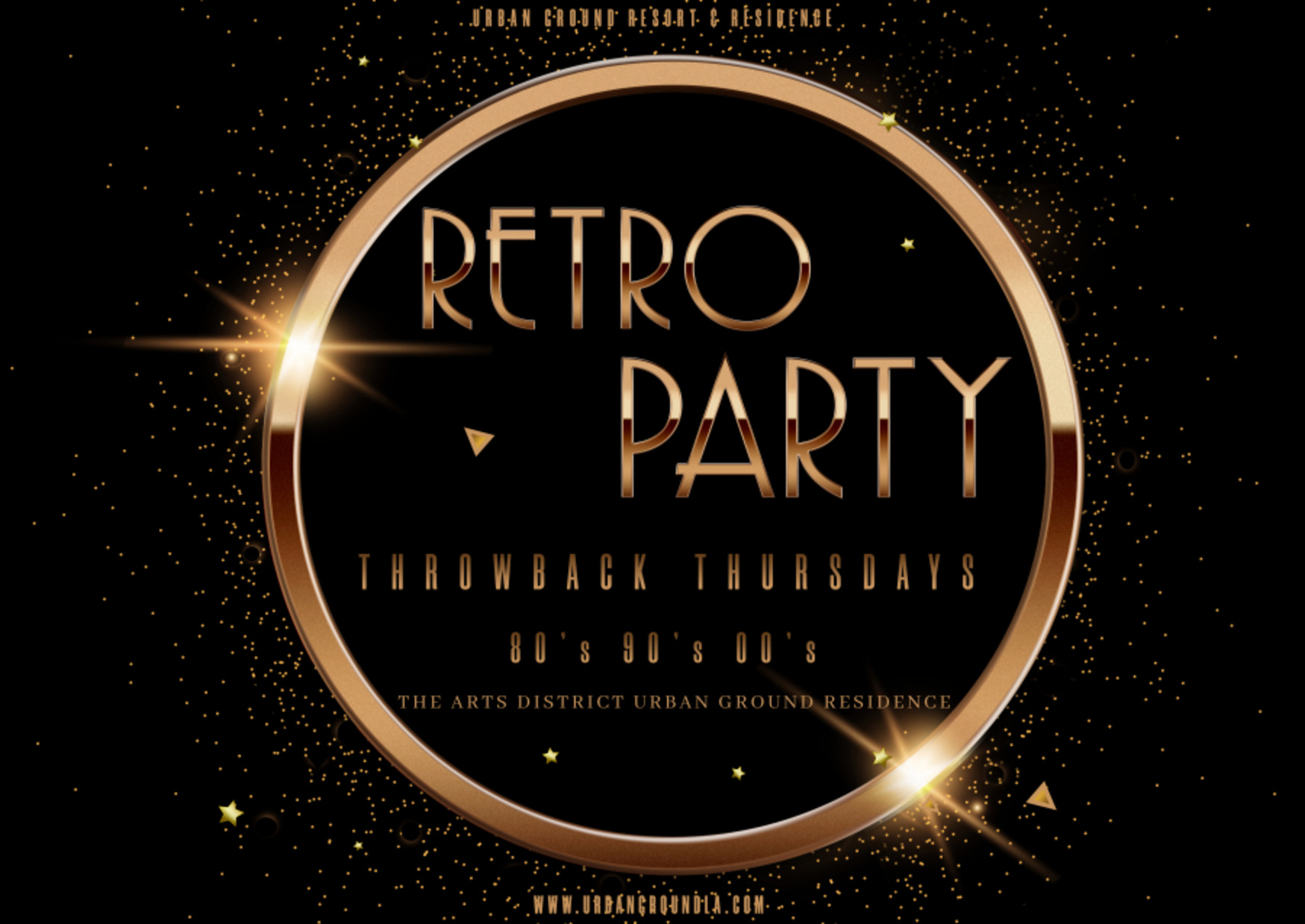 Retro Party Urban Ground Resort & Residence