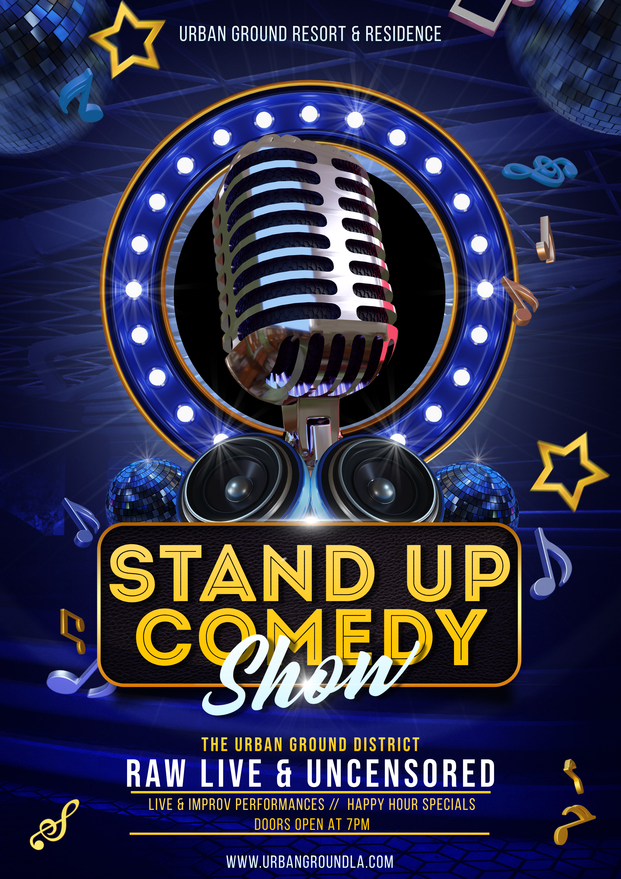 Urban Ground Resort Comedy Show