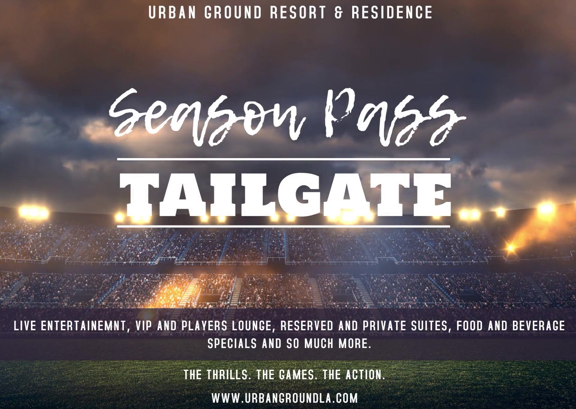 Urban Ground Resort & Residence Season Pass Tailgate