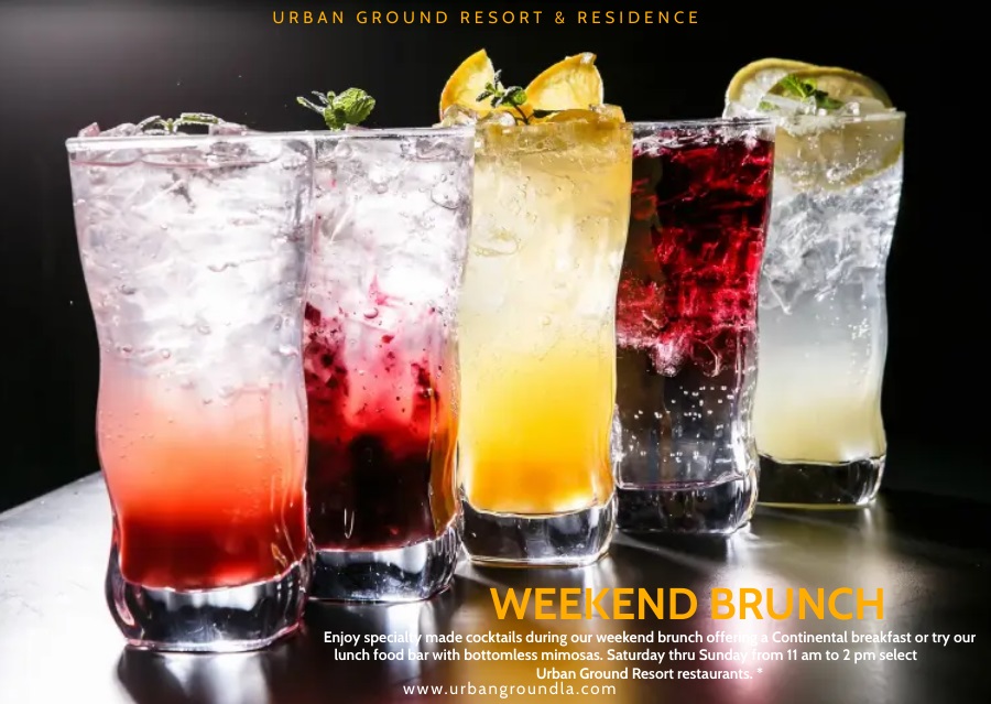 Urban Ground Resort Weekend Brunch