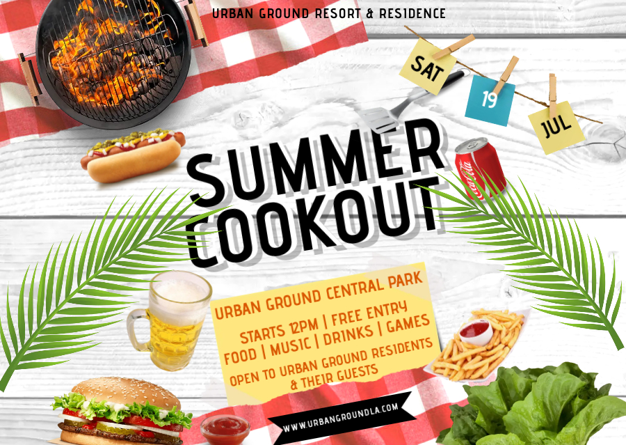 Urban Ground Resident Summer Cookout