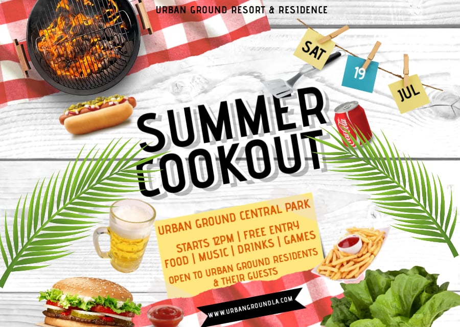 Urban Ground Resident Summer Cookout